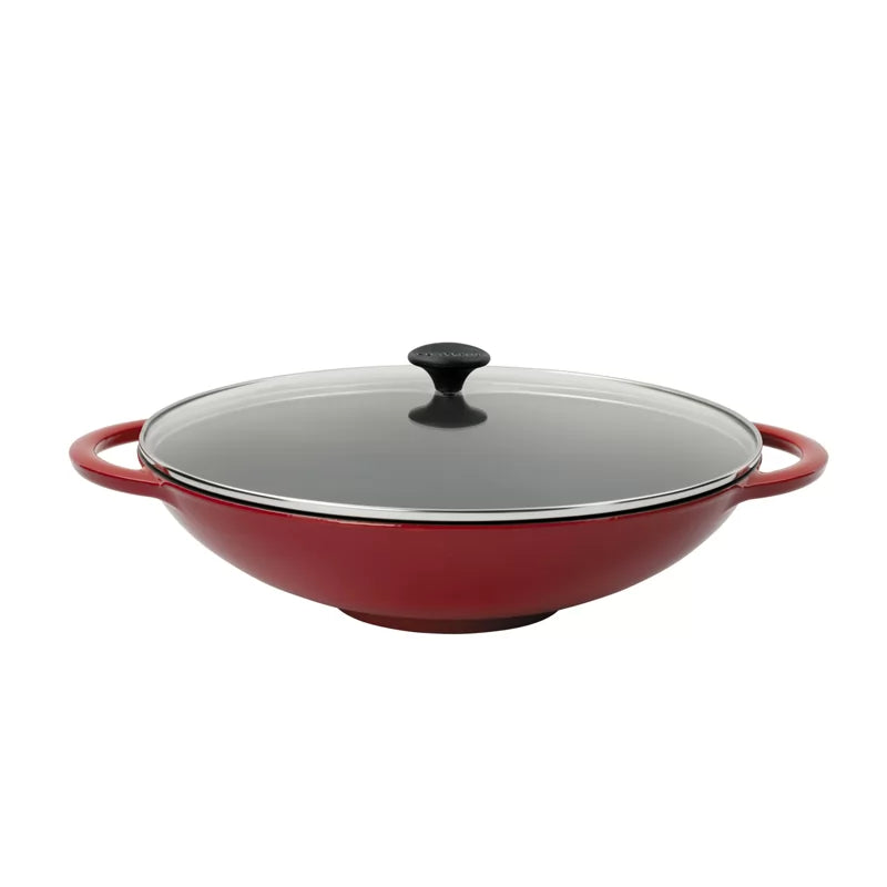 Chasseur Wok with Glass Lid