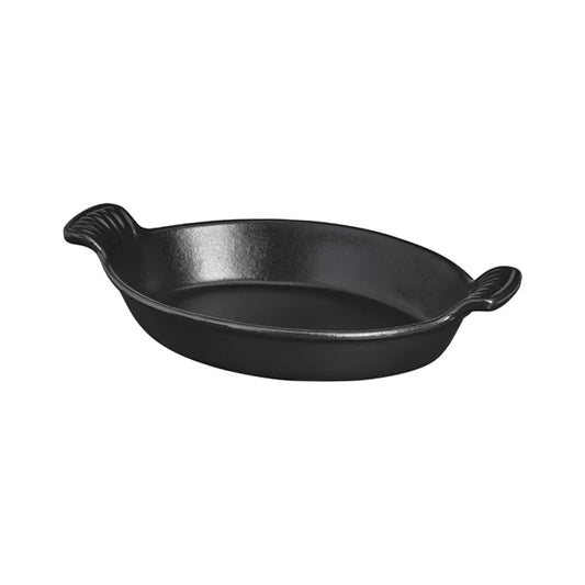 Chasseur 27cm Oval Dish - Matt Black