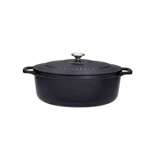 Chasseur 25cm Oval Casserole - Matt Black