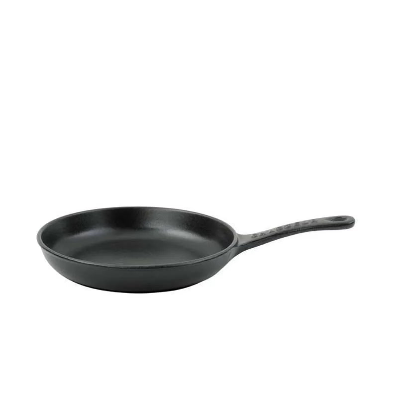 Chasseur 20cm Frying Pan with Cast Handle - Matt Black