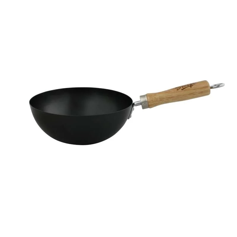 8"/20cm Standard Gauge Non-Stick Carbon Steel Wok