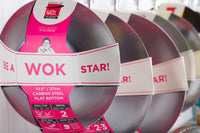 School of Wok 12"/30cm Uncoated Carbon Steel Wok