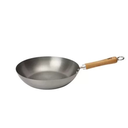 School of Wok 12"/30cm Skinny Uncoated Carbon Steel Wok