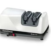 Chefs Choice 312 2-Stage Diamond UltraHone Electric Knife Sharpener - White