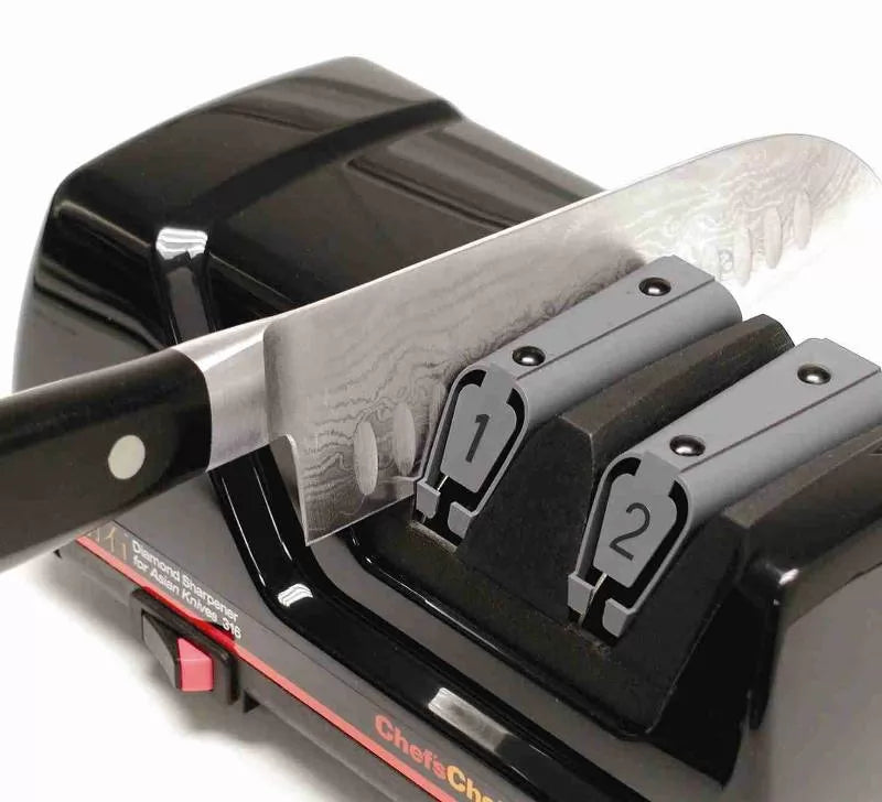 Chefs Choice 316 Diamond Hone Asian Electric Knife Sharpener - Black