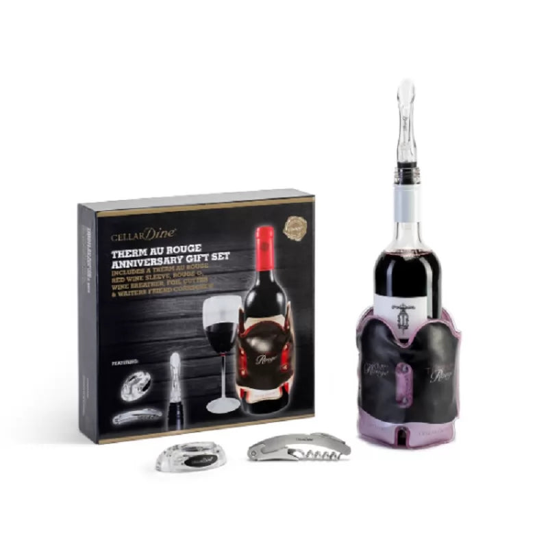 CellarDine Therm au Rouge Anniversary Gift Set