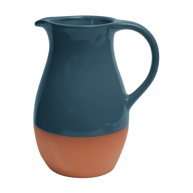 Sintra Glazed Terracotta Jug | Mediterranean Inspired Serveware