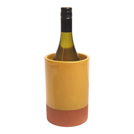 Sintra Glazed Terracotta Wine Cooler