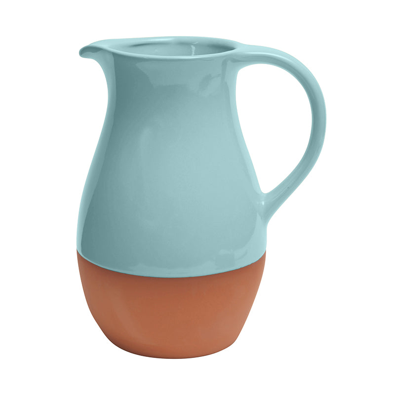 Sintra Glazed Terracotta Jug | Mediterranean Inspired Serveware