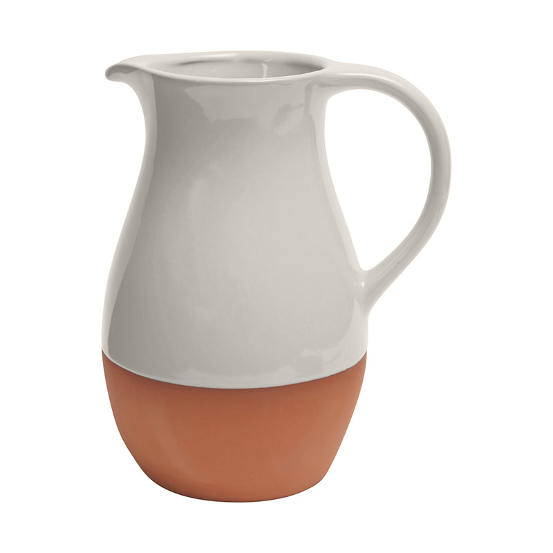 Sintra Glazed Terracotta Jug | Mediterranean Inspired Serveware