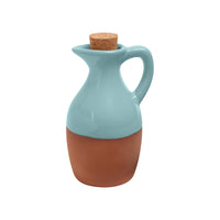 Sintra Glazed Terracotta Oil Drizzler | Rustic Artisan Kitchenware by Dexam