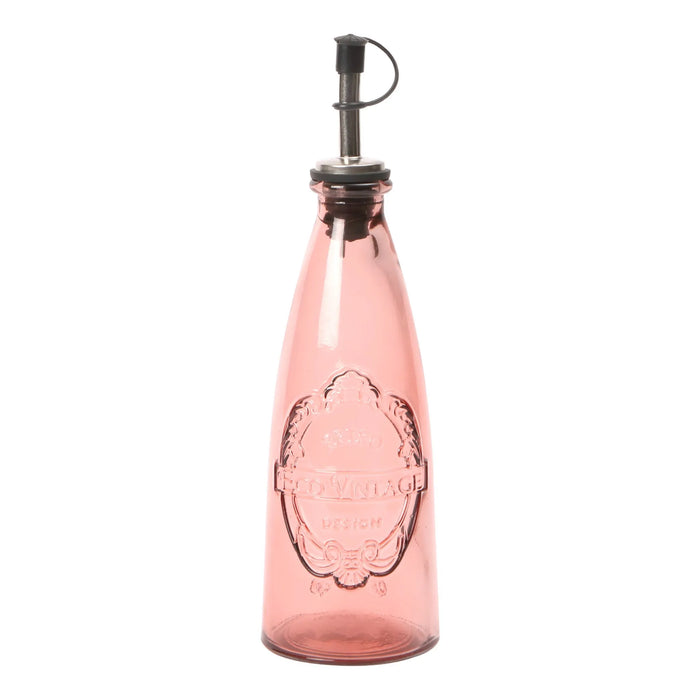 Sintra Recycled Glass Oil Drizzler - Blush