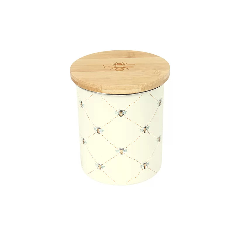 Bees Knees Tea/Coffee/Sugar Storage Jar Multi Print