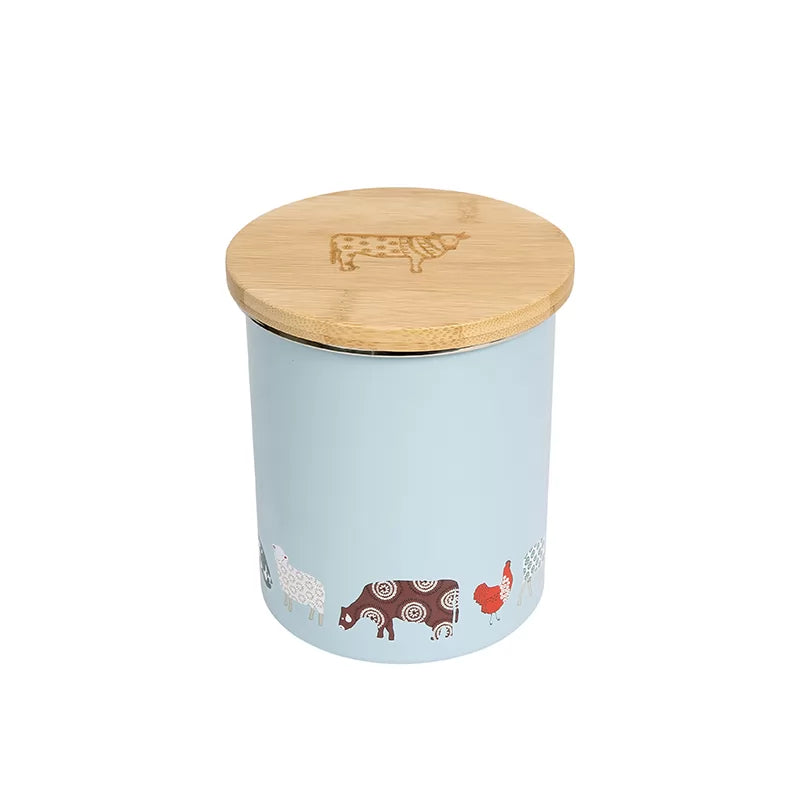 Farmyard Tea/Coffee/Sugar Storage Jar Single Print