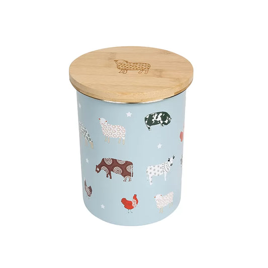 Farmyard Biscuit Storage Jar