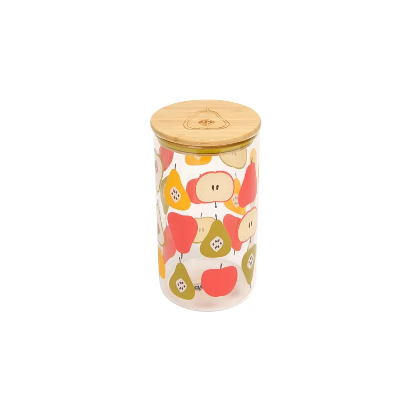 Orchard Fruit 1100ml Glass Storage Jar