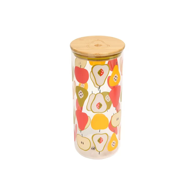 Orchard Fruit 1300ml Glass Storage Jar