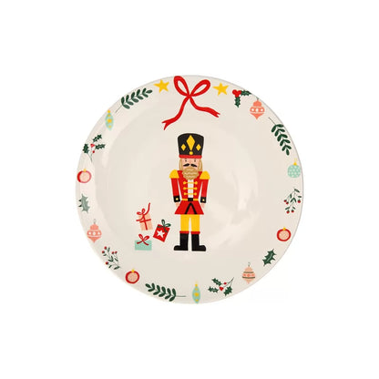 Nutcracker Soldier Round Side Plate