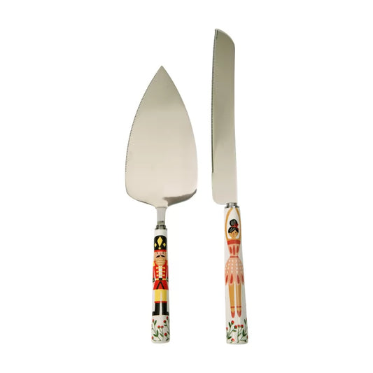 Nutcracker Cake Serving Set