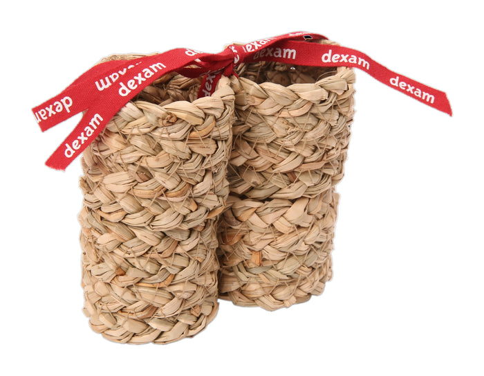 Sintra Seagrass Set of 4 Napkin Rings - Natural