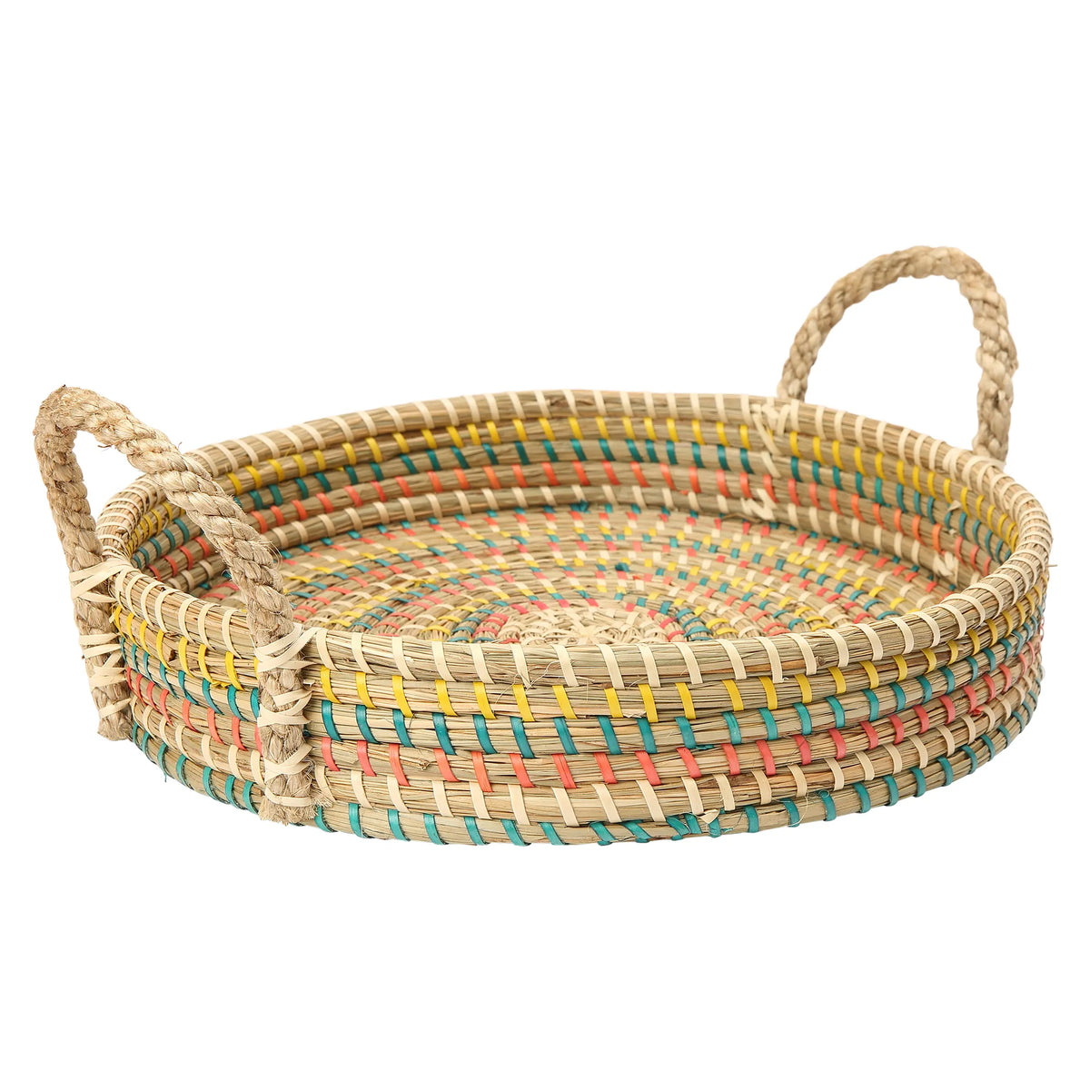 Sintra Seagrass Tray - Multi