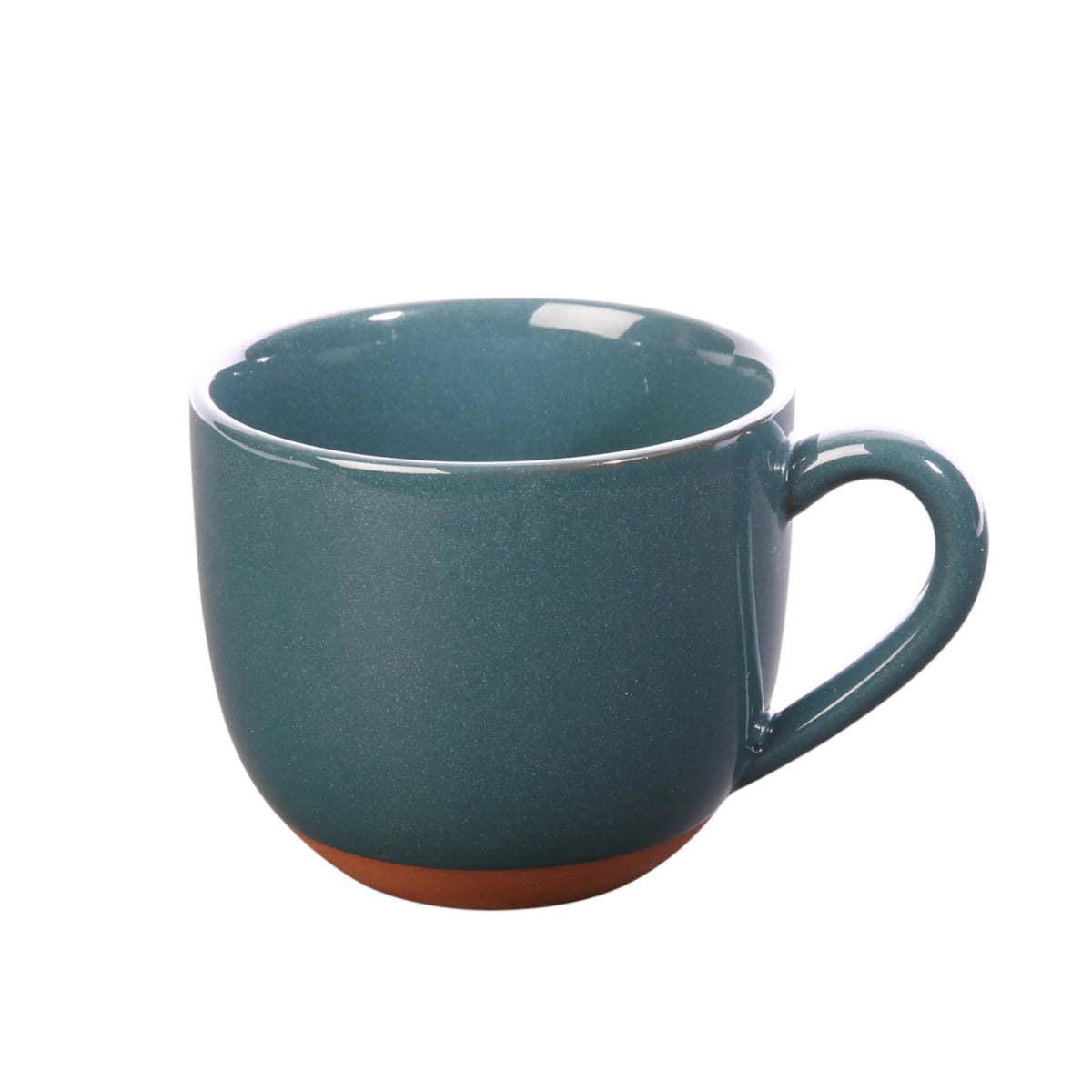 Sintra Glazed 350ml Terracotta Mug - Ink Blue