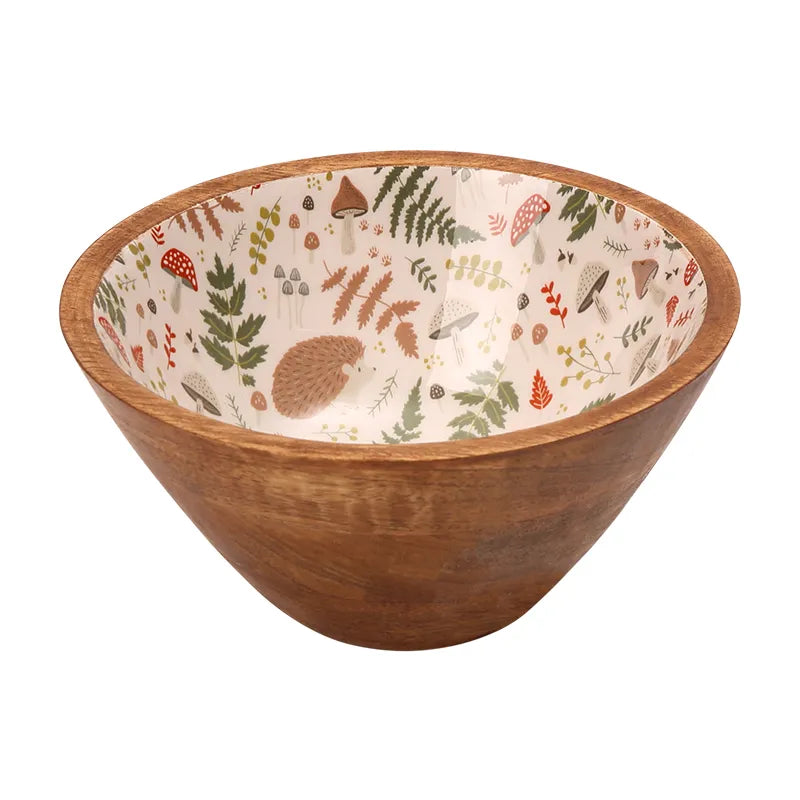 Woodland Mango Wood Small Serving Bowl - Beige