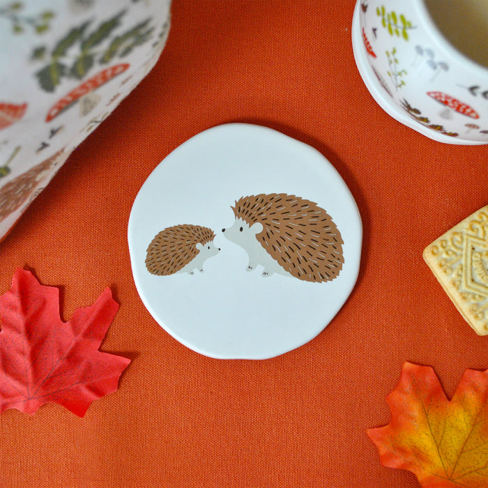 Woodland Set of 4 Coasters - Beige