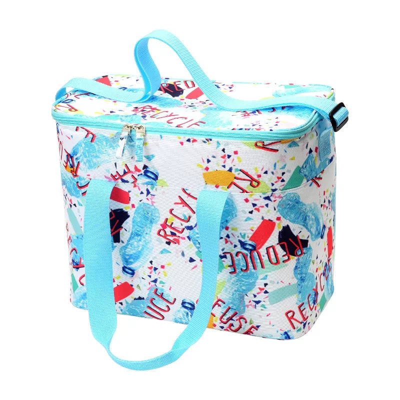 Reuse Reduce Recycle RPET Cooler Bag