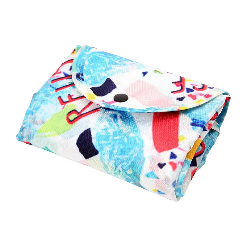 Reuse Reduce Recycle RPET Fold Up Shopping Bag