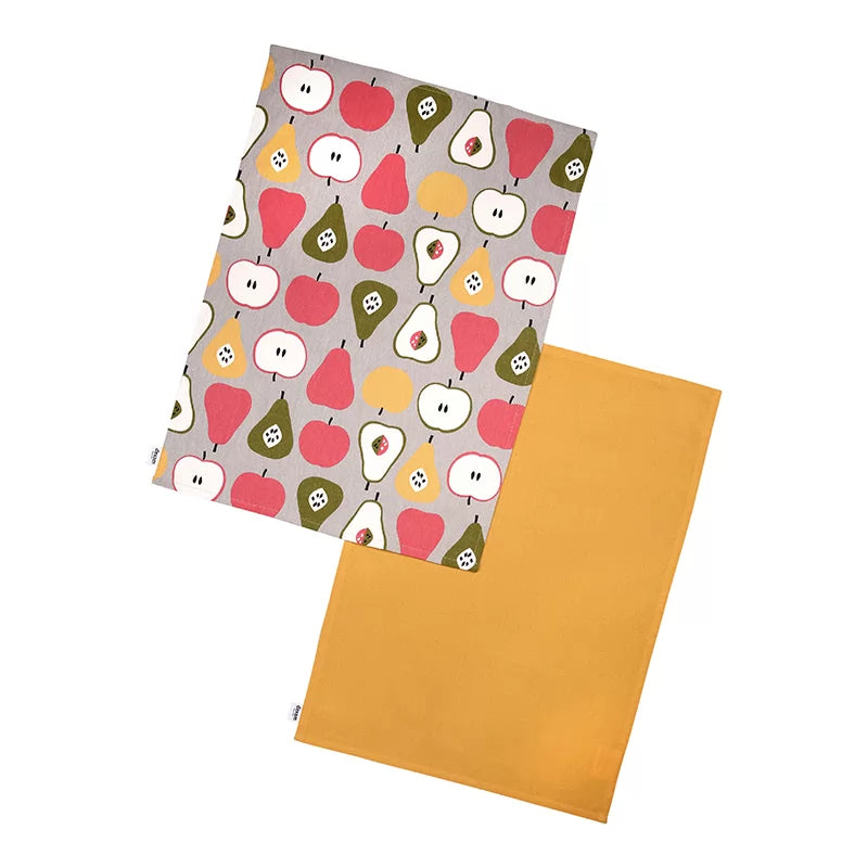 Orchard Fruit Set 2 Tea Towels