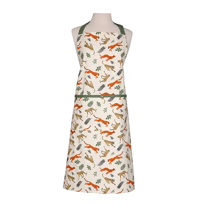 Leopard Print Apron