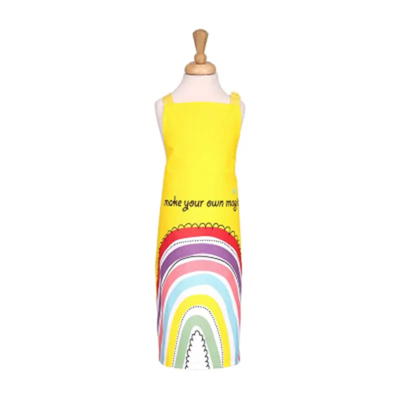 Rainbow Childrens Apron - Yellow