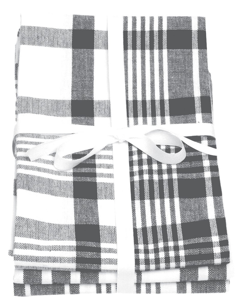 Love Colour Set of 3 Extra-Large Tea Towels | Vibrant Cotton Kitchen Textiles