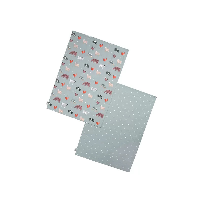 Farmyard Set 2 Tea Towels