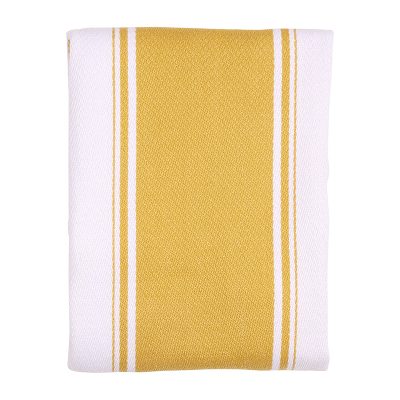 Love Colour Striped Tea Towel | Vibrant Cotton Kitchen Textiles by Dexam