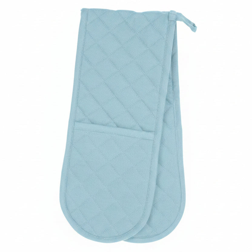 Love Double Oven Gloves Vibrant Cotton Kitchen Essentials