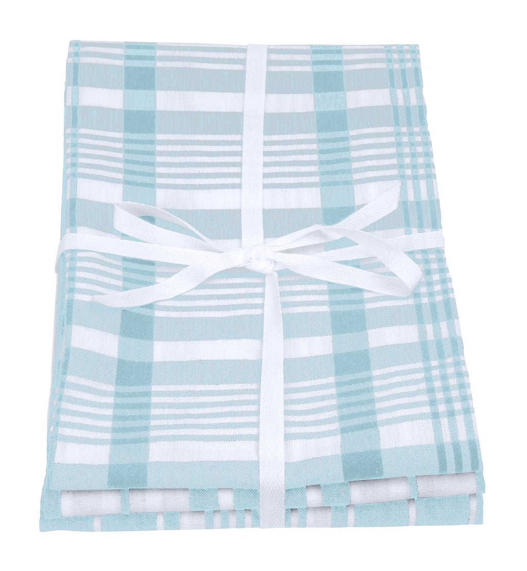 Love Set 3 Extra Large Tea Towels Vibrant Cotton Kitchen Textiles