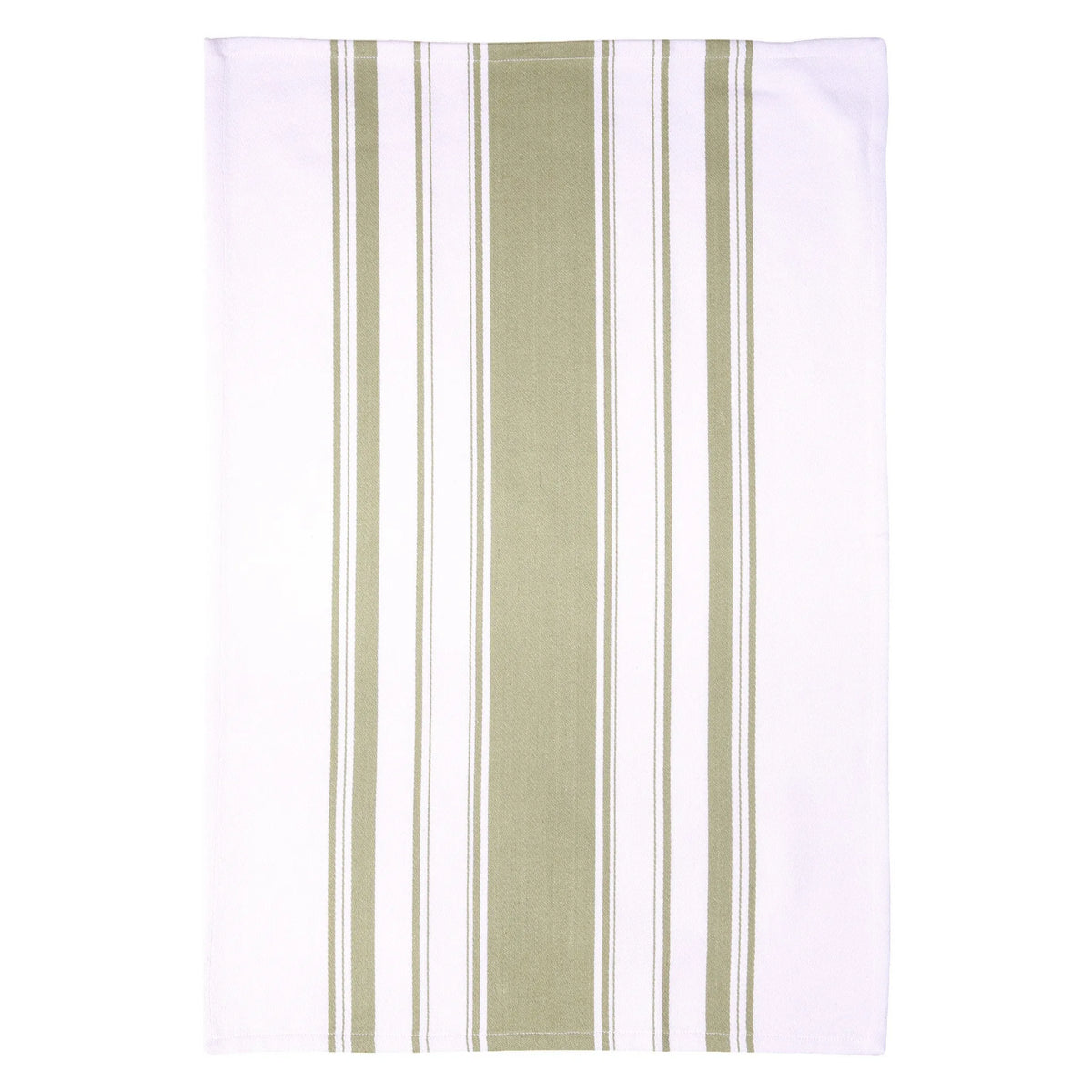 Love Colour Striped Tea Towel - Sage
