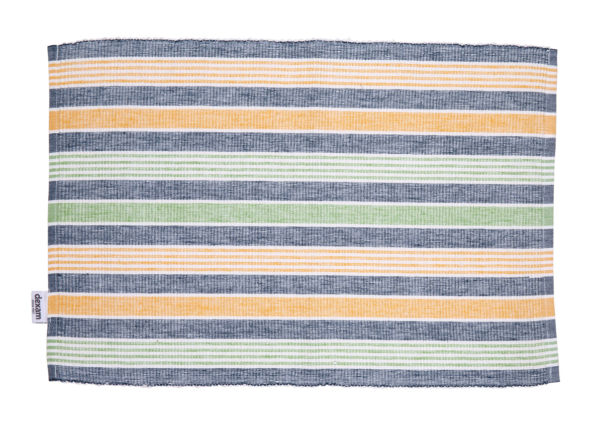 Sintra Striped Napkin & Placemat Set | Recycled Cotton Table Linen