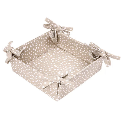 Sintra Recycled Cotton Spotted Bread Basket