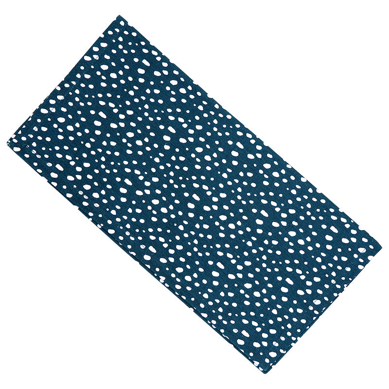 Sintra Spotted Napkin & Placemat Set – Stone | Recycled Cotton Table Linen