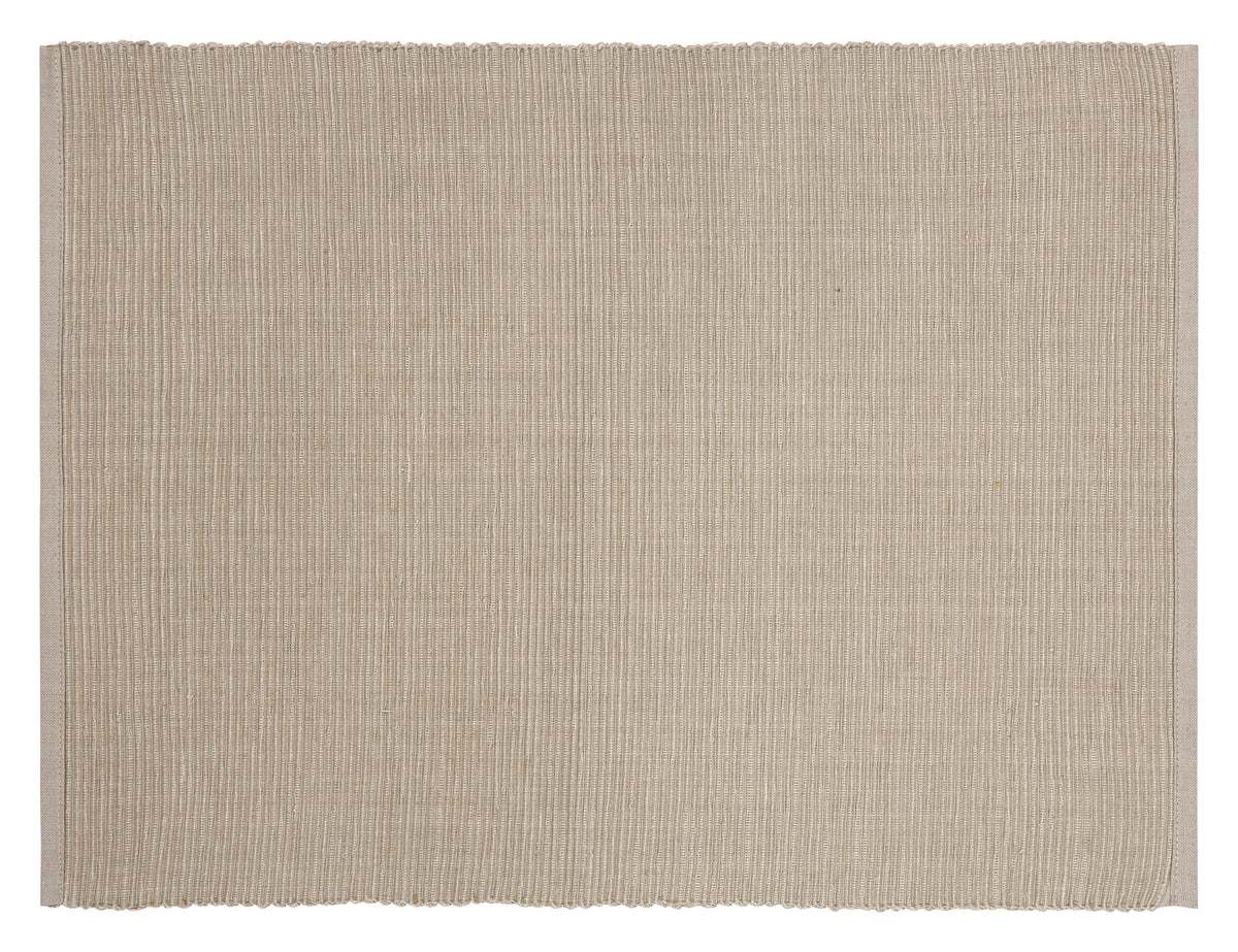 Sintra Spotted Napkin & Placemat Set – Stone | Recycled Cotton Table Linen