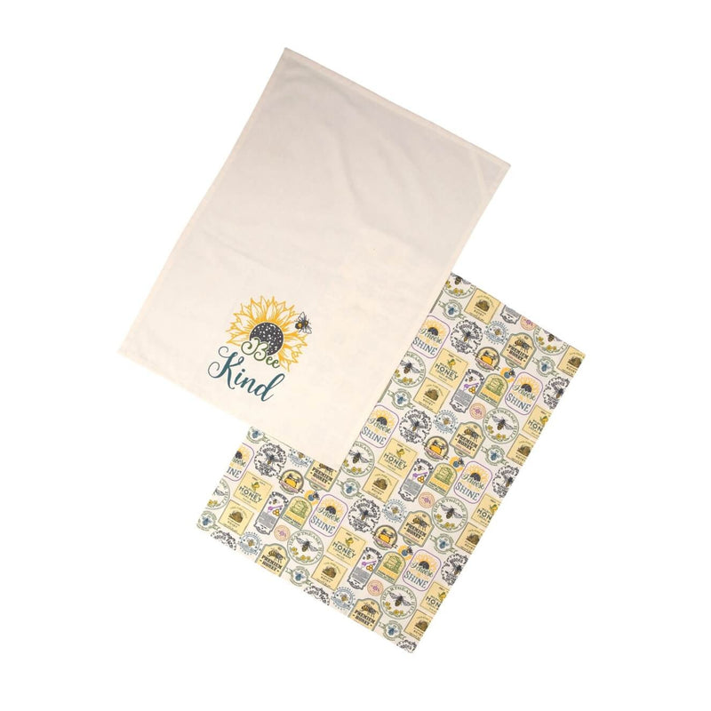 Honey Pot Set of 2 Tea Towels