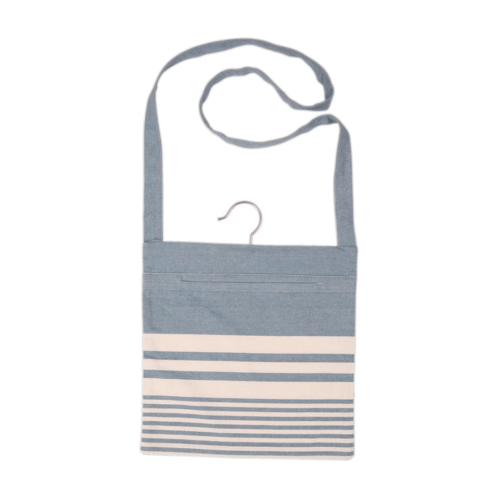 Harbour Stripes Peg Bag - Blue