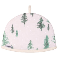 Winter Forest Small Tea Cosy - Stone