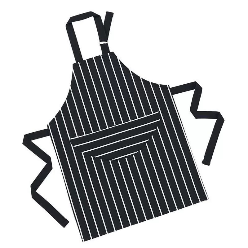 Butchers Stripe Childrens Apron - Navy