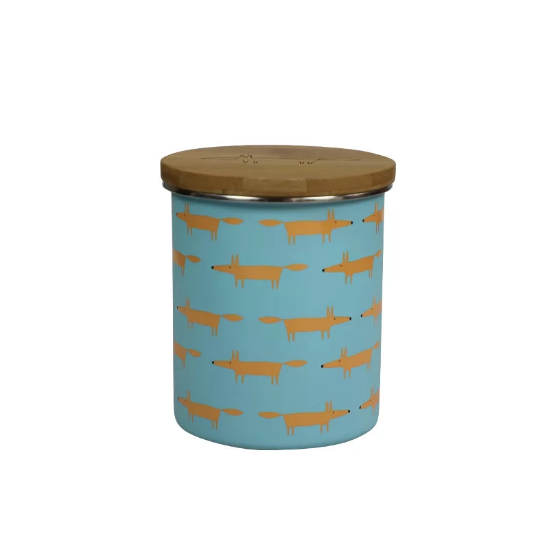 Scion Mr Fox Tea/Coffee/Sugar Storage Jar Multi Print