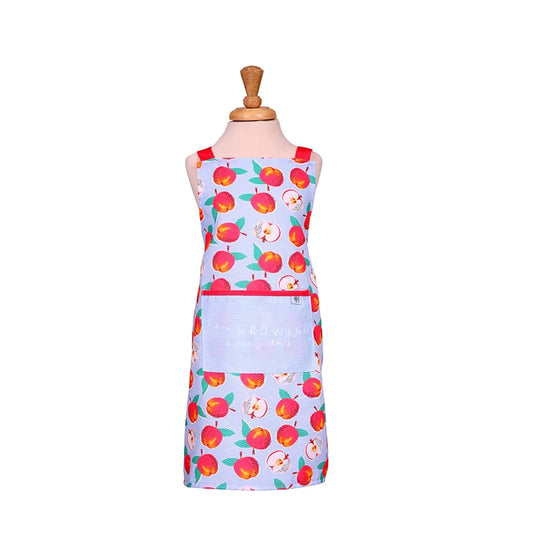 RHS Home Grown Apples RPET Childrens Apron - Blue