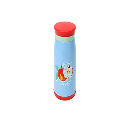 RHS Home Grown Apples Childrens Drinks Bottle - Blue